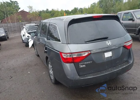 2011 Honda Odyssey Ex-L from USA, damaged, VIN 5FNRL5H67BB014969